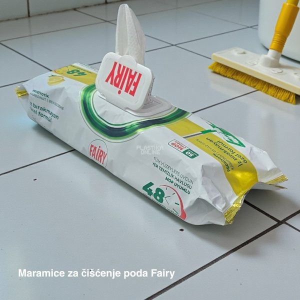Maramice za čišćenje poda Fairy 50 kom , maramice za brzo čišćenje poda, Fairy maramice, maramice za pod, Vlažne maramice za čišćenje poda