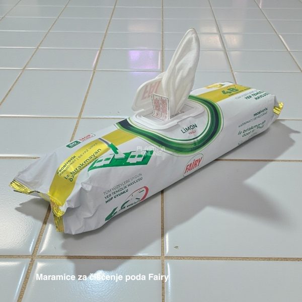 Maramice za čišćenje poda Fairy 50 kom , maramice za brzo čišćenje poda, Fairy maramice, maramice za pod, Vlažne maramice za čišćenje poda