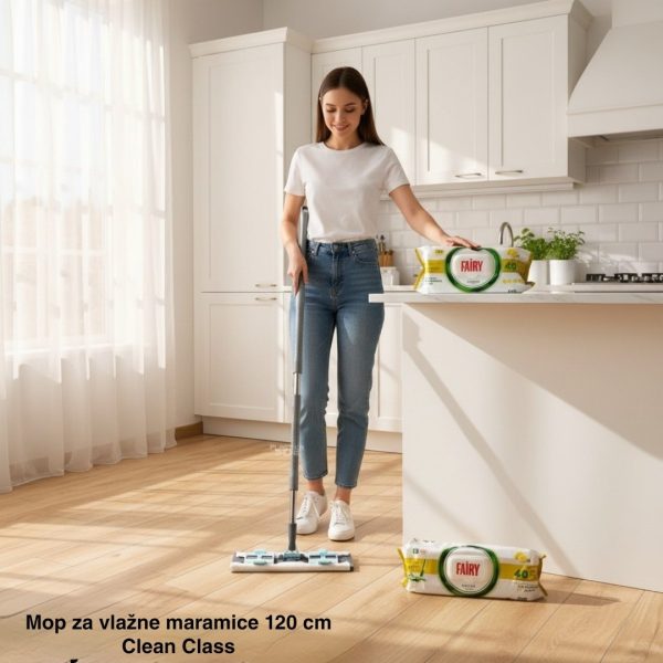 Mop za vlažne maramice 120 cm ,Četka za pod sa teleskopskom šipkomMop za vlažne maramice 120 cm ,Četka za pod sa teleskopskom šipkom