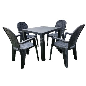 ORFEO IV Baštenski set (4 stolice AVALA i 1 sto ORFEO 80)