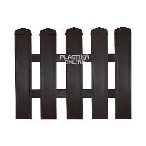 PVC Letva Za Ograde H120 I Širine 7,5cm BRAON