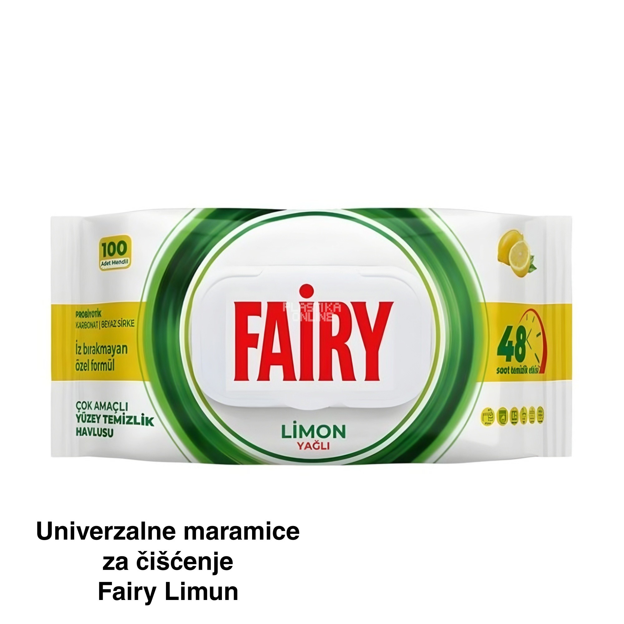 Višenamenske vlažne maramice Fairy, vlažne maramice za čišćenje, Vlažne maramice za uklanjanje masnoće, Higijenske maramice,