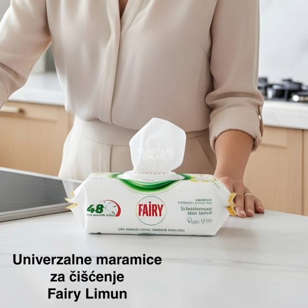 Višenamenske vlažne maramice Fairy, vlažne maramice za čišćenje, Vlažne maramice za uklanjanje masnoće, Higijenske maramice,