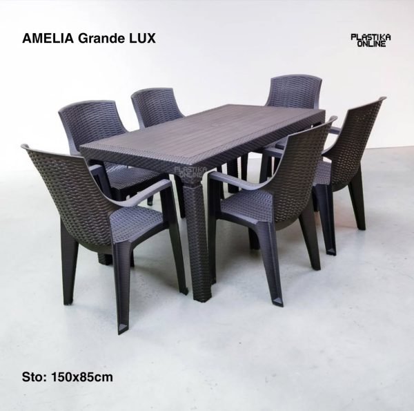 Baštenska garnitura Amelia grande Lux