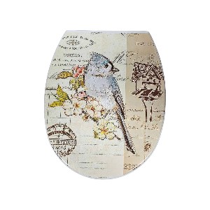 Daska za WC šolju 44×36 cm dezen Bird