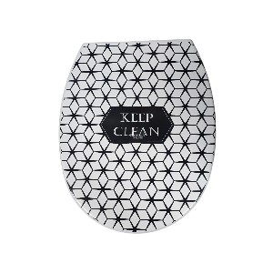 Daska za WC šolju 44×36 cm dezen Keep Clean