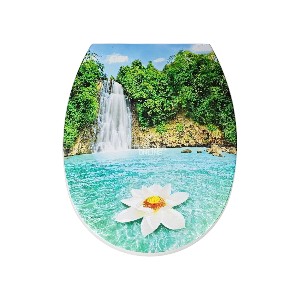 Daska za WC šolju 44×36 cm dezen Vodopad