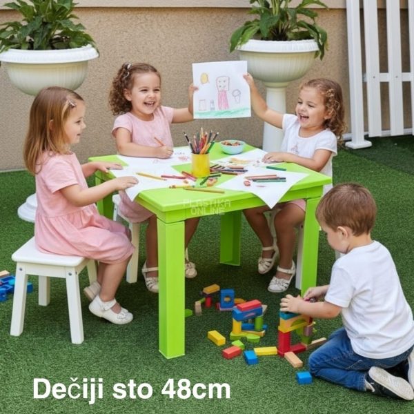 Dečiji sto, plastični sto, dečiji stolovi, dečiji sto i stolice kivi