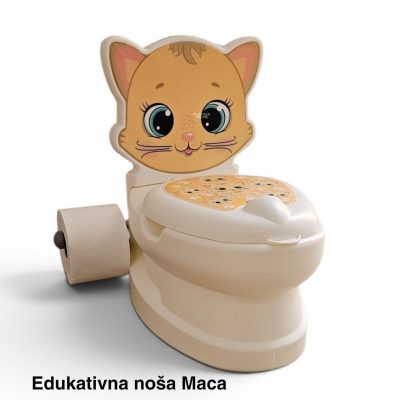 Edukativna noša za bebe Maca , plasticna noša, zvucna nosa