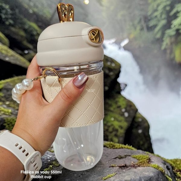 Flaša za vodu 550 ml , Plastična flašica za vodu, Prenosna flašica za vodu