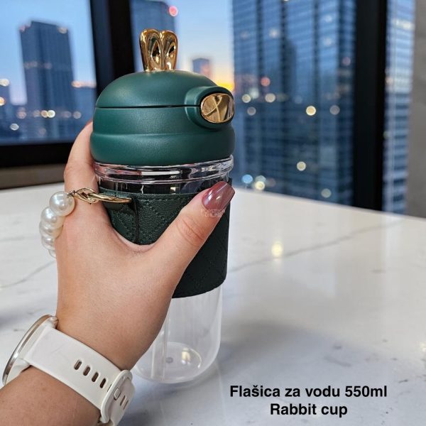Flaša za vodu 550 ml , Plastična flašica za vodu, Prenosna flašica za vodu