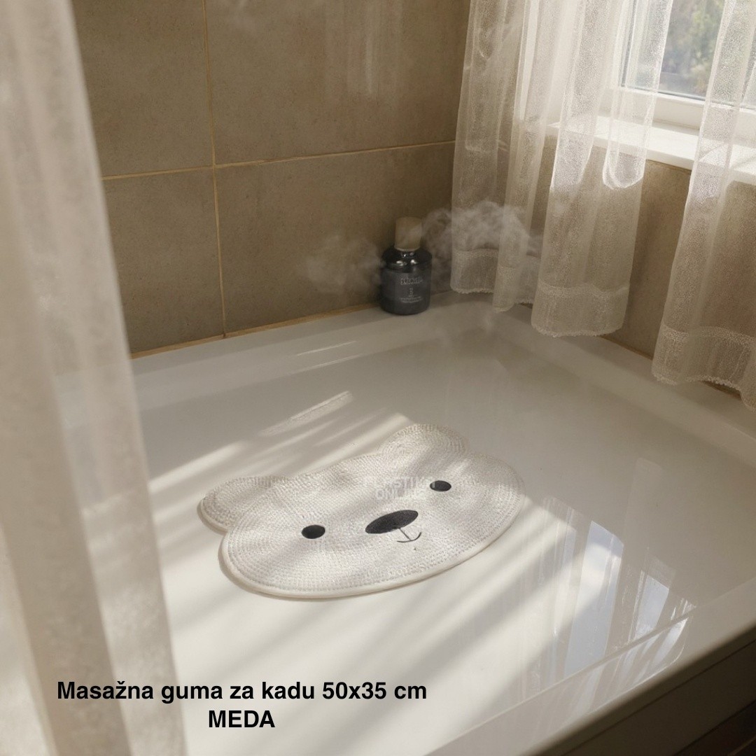 Masažna guma za kadu 50x35 cm, Protivklizna podloga za kadu, masažna podloga za stopala, Podloga za pranje stopala, Guma za kadu, Podloga za kadu
