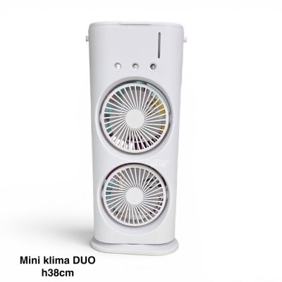 Mini klima DUO h38cm, Punjiva mini klima sa daljinskim, Ventilator