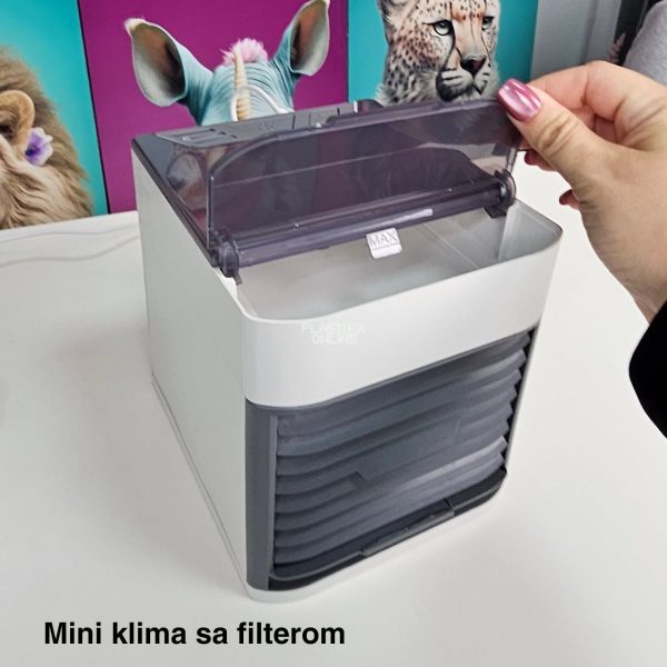 Mini klima, Mini klima sa filterom, Prenosna mini klima, Ovlaživač vazduha, Tiha mini klima