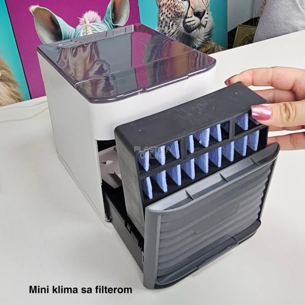 Mini klima, Mini klima sa filterom, Prenosna mini klima, Ovlaživač vazduha, Tiha mini klima