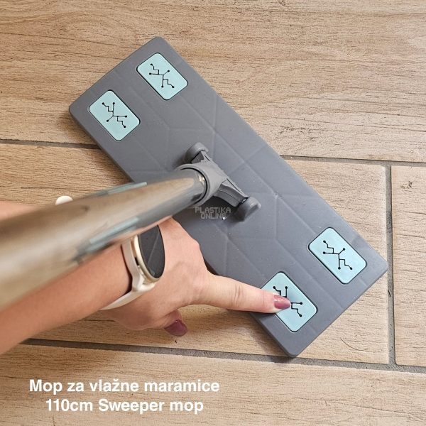 Mop za vlažne maramice 110 cm, MOP sa rotacijom, mop za podove