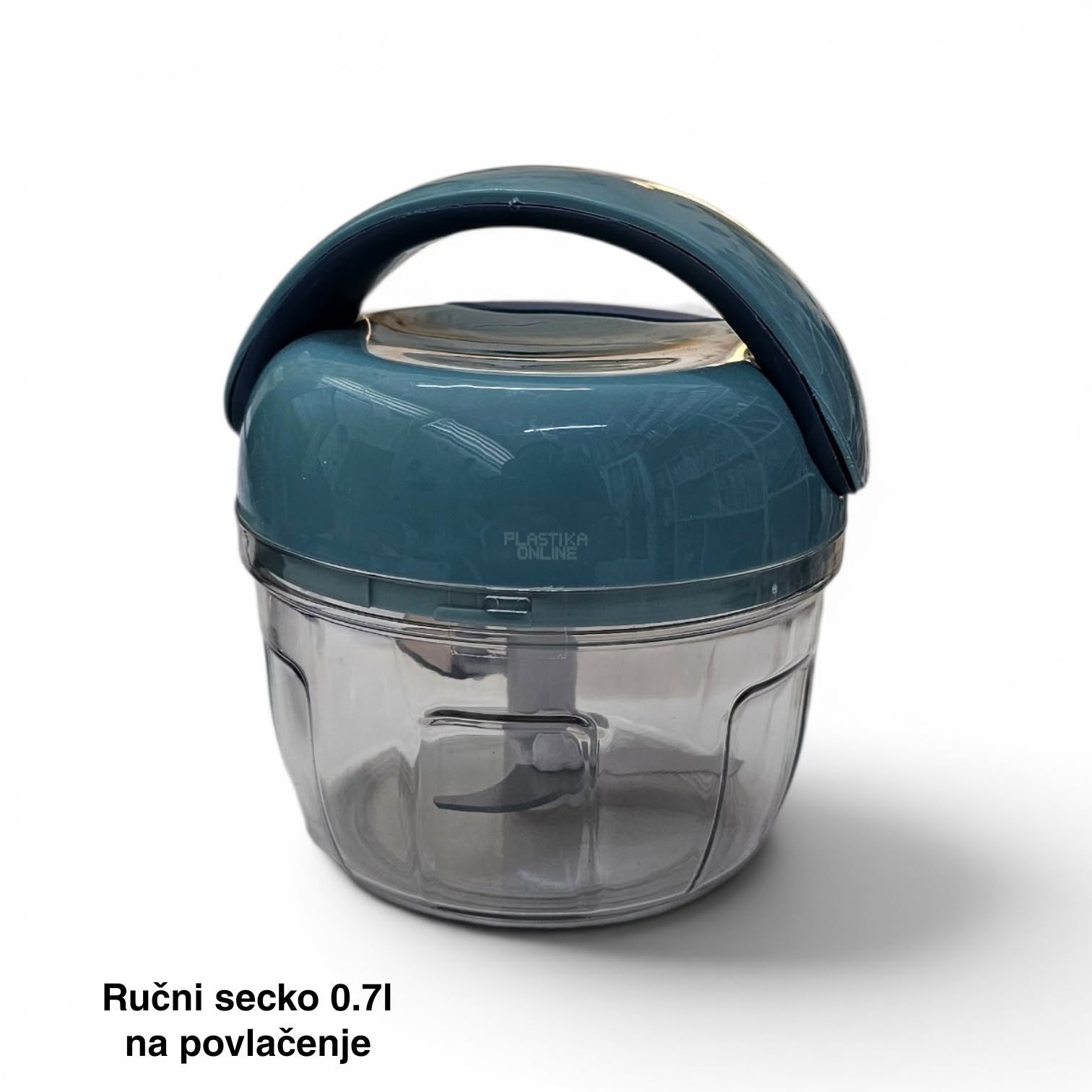 Ručni secko 0.7l, Ručni secko na povlačenje, Secko za povrće, Ručna seckalica, Seckalica bez struje, ručna seckalica