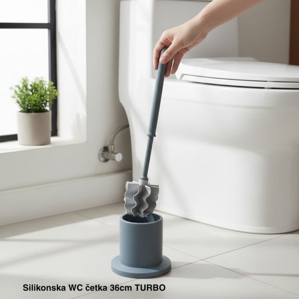 Silikonska WC četka 36 cm