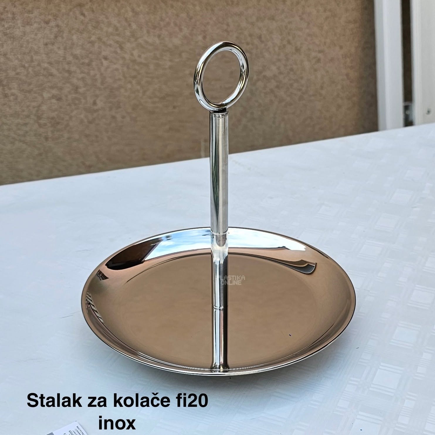 Stalak za kolače , Inox stalak za kolače, Stalak za posluženje, Stalak za mafine, Stalak za ketering fi 20