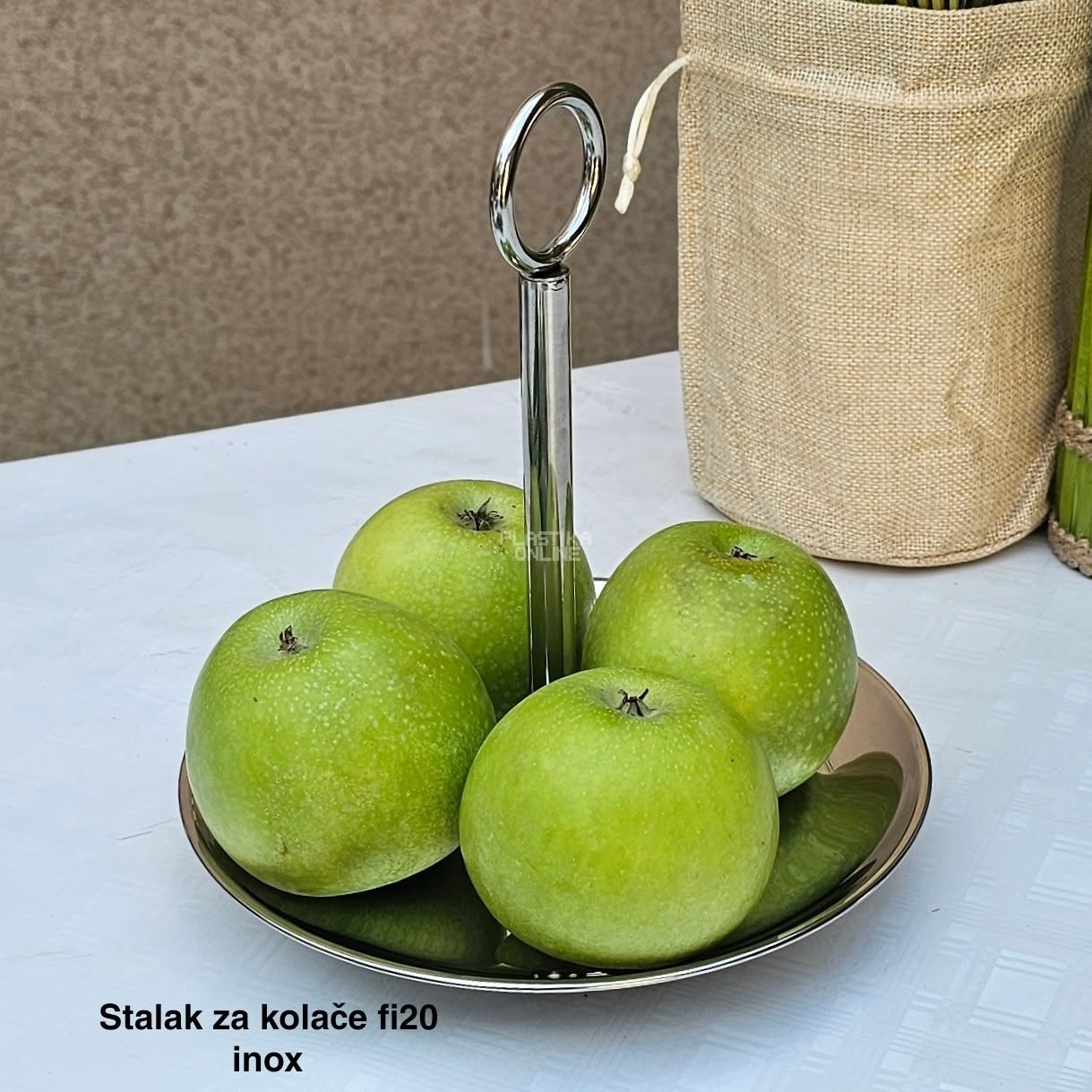 Stalak za kolače , Inox stalak za kolače, Stalak za posluženje, Stalak za mafine, Stalak za ketering fi 20