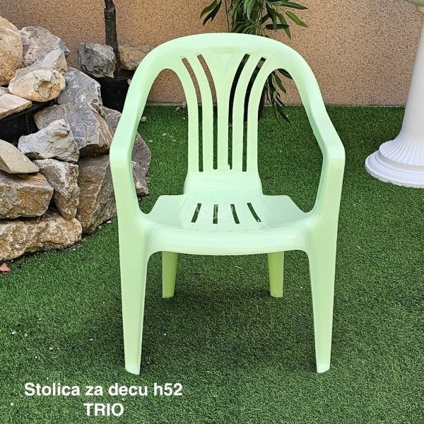 Stolica za decu h52 TRIO, plasticna stolica za decu