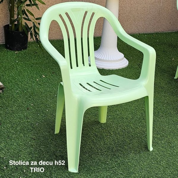 Stolica za decu h52 TRIO, plasticna stolica za decu