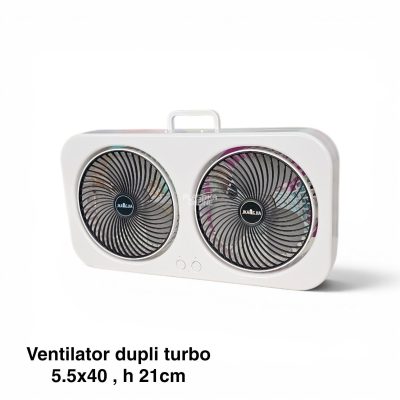 Ventilator dupli turbo 5.5 x 40 cm