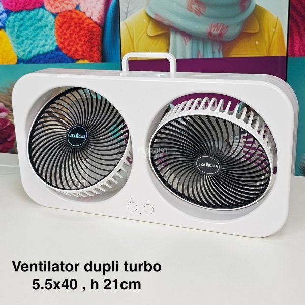 Ventilator dupli turbo 5.5 x 40 cm