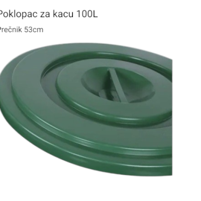 Poklopac za kacu 100L
