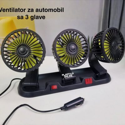 Ventilator za auto sa tri glave