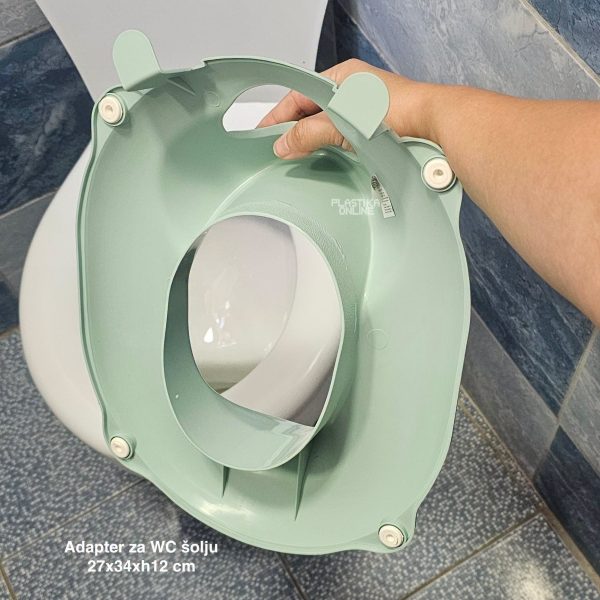 Adapter za WC šolju 27x34xH12 cm MINT ZELENA