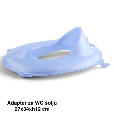 Adapter za WC šolju 27x34xH12 cm PLAVI