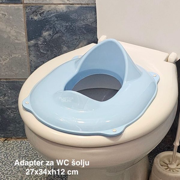 Adapter za WC šolju 27x34xH12 cm PLAVI