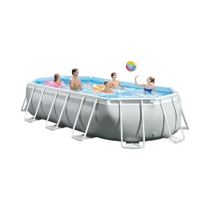 Bazen Intex Prism Frame 5.03m x 2.74m x 1.22m- Oval Premium bazen sa čeličnom konstrukcijom