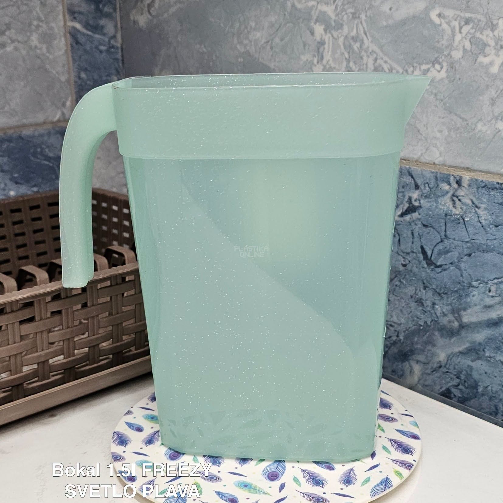 Bokal 1,5l Freezy , plastican bokal, bokal sa menzurom
