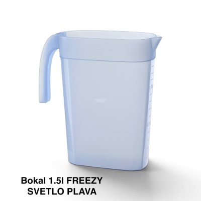 Bokal 1,5l Freezy , plastican bokal, bokal sa menzurom