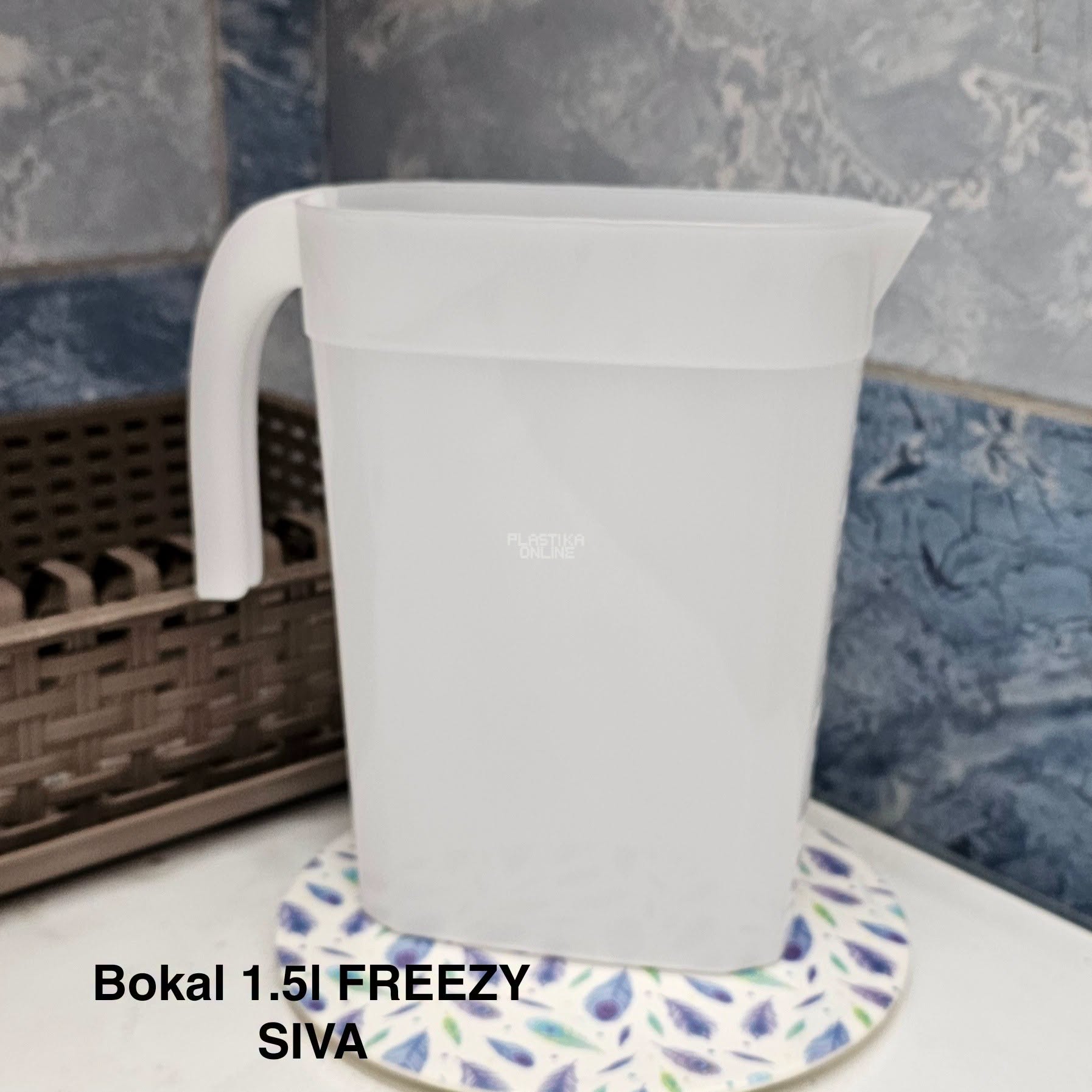 Bokal 1,5l Freezy , plastican bokal, bokal sa menzurom