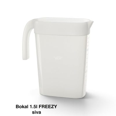 Bokal 1,5l Freezy , plastican bokal, bokal sa menzurom