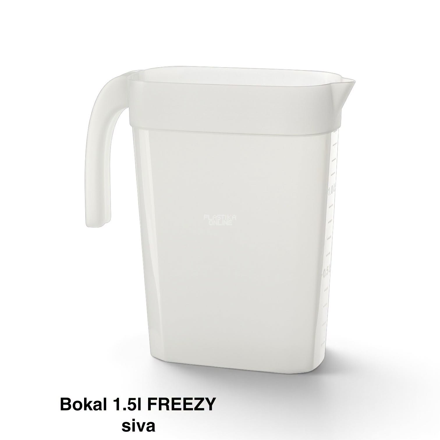Bokal 1,5l Freezy , plastican bokal, bokal sa menzurom