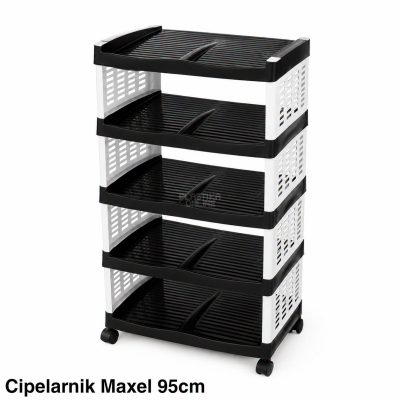 CIPELARNIK MAXEL 95 cm SA TOČKIĆIMA , cipelarnik, cipelarnik sa točkićima , polica za cipele