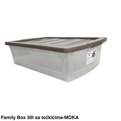 FAMILY BOX 30 LIT MOKA