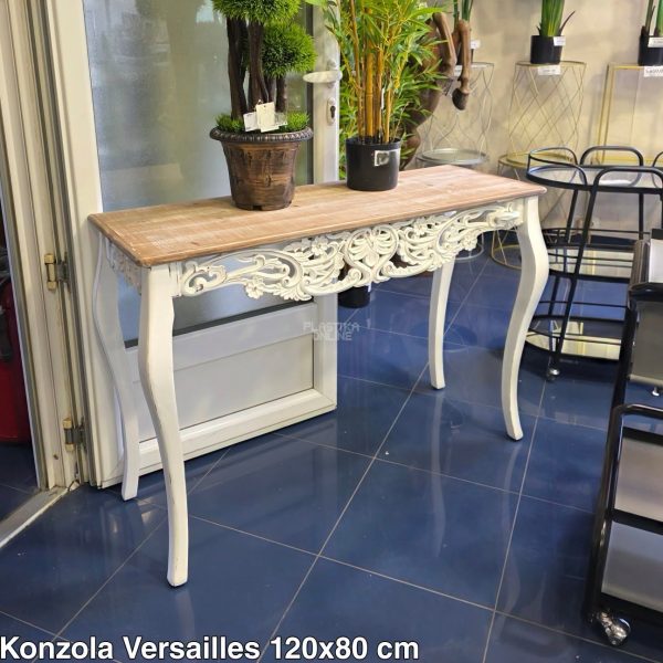 Konzolni sto 120x40x80cm versailles