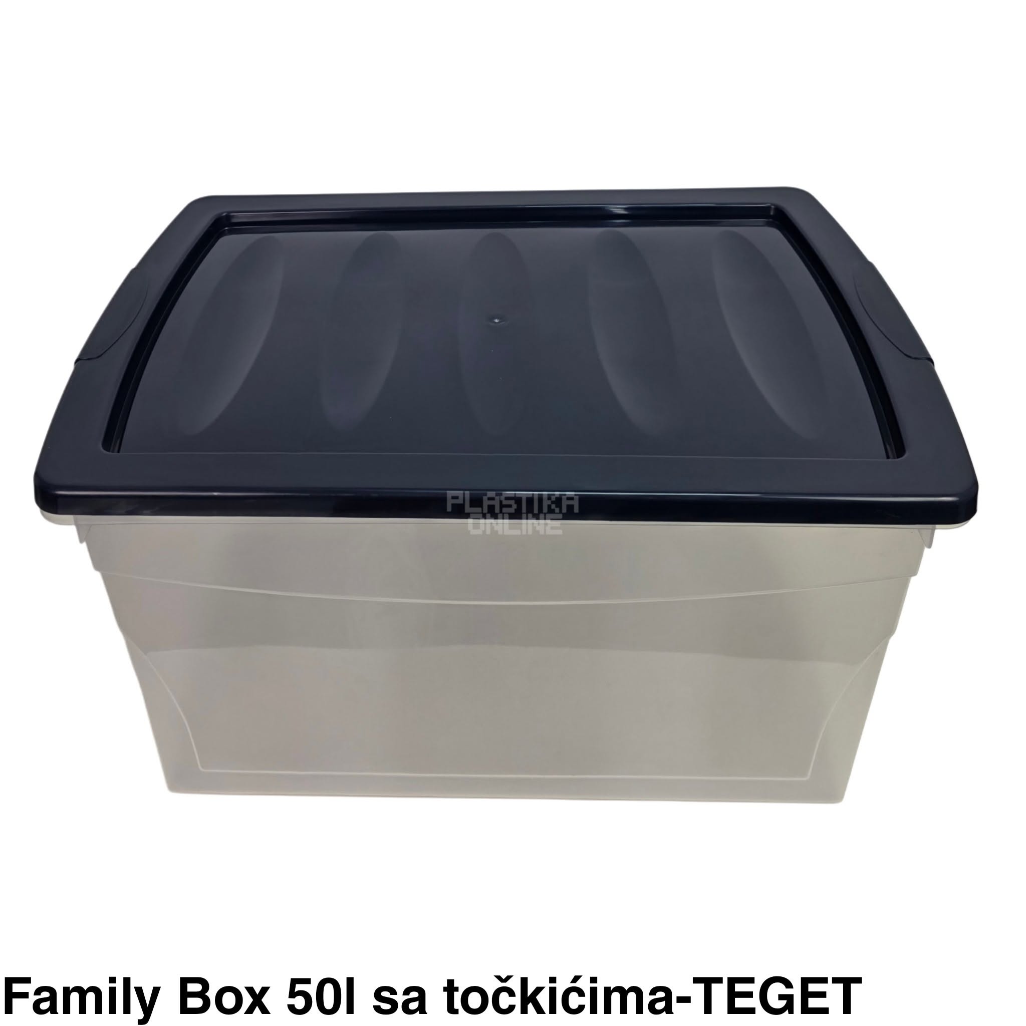 Kutija za odlaganje 50L - Family box 50l -TEGET - Slika 2