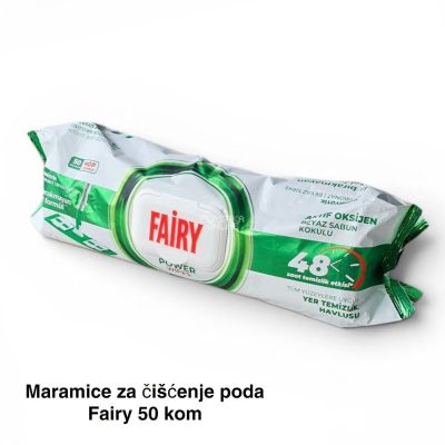 Maramice za čišćenje poda Fairy 50 kom, vlažne maramice za pod 3