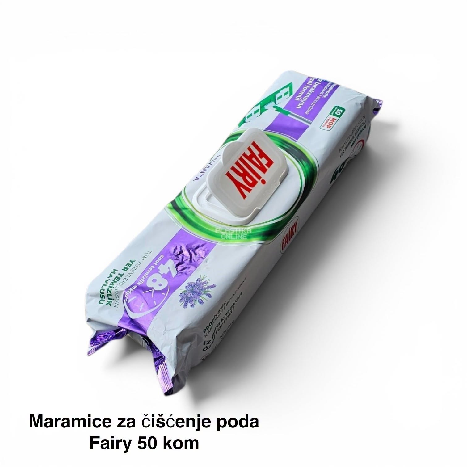 Maramice za čišćenje poda Fairy 50 kom, vlažne maramice za pod 6