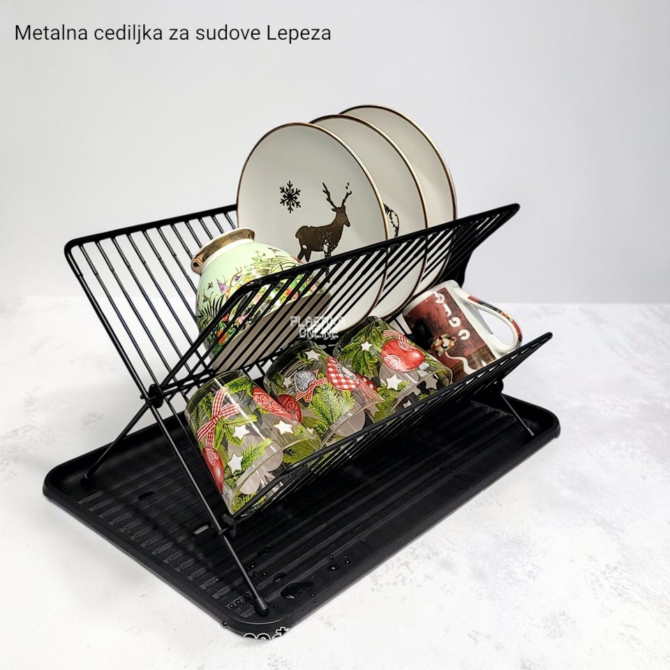 Metalna cediljka za sudove Lepeza