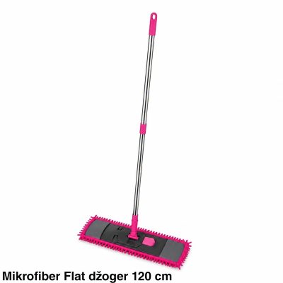 Mikrofiber Flat Džoger 120cm- PINK