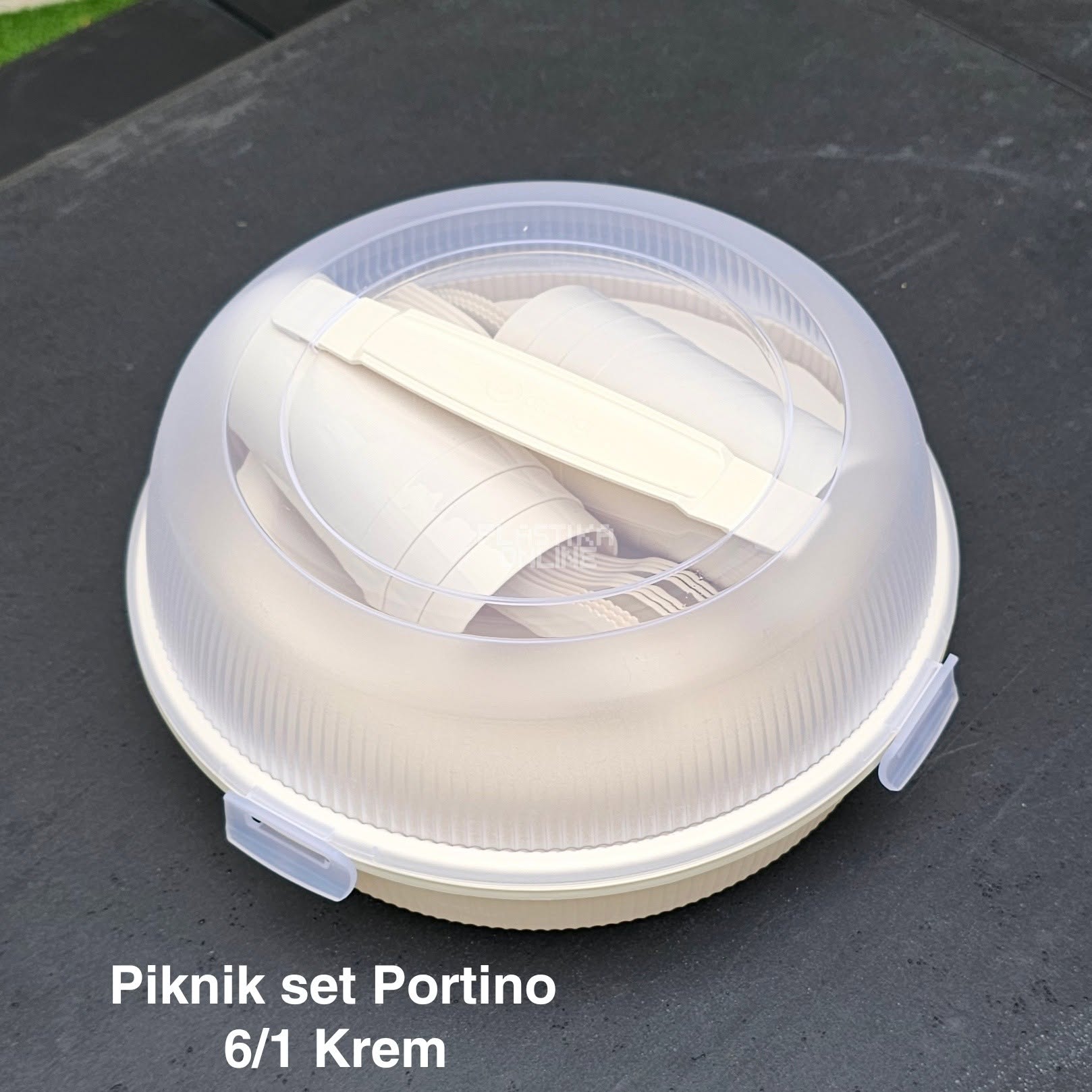Piknik set Portino 6/1 - krem - Slika 8