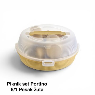 Piknik set Portino 6- pesak žuta