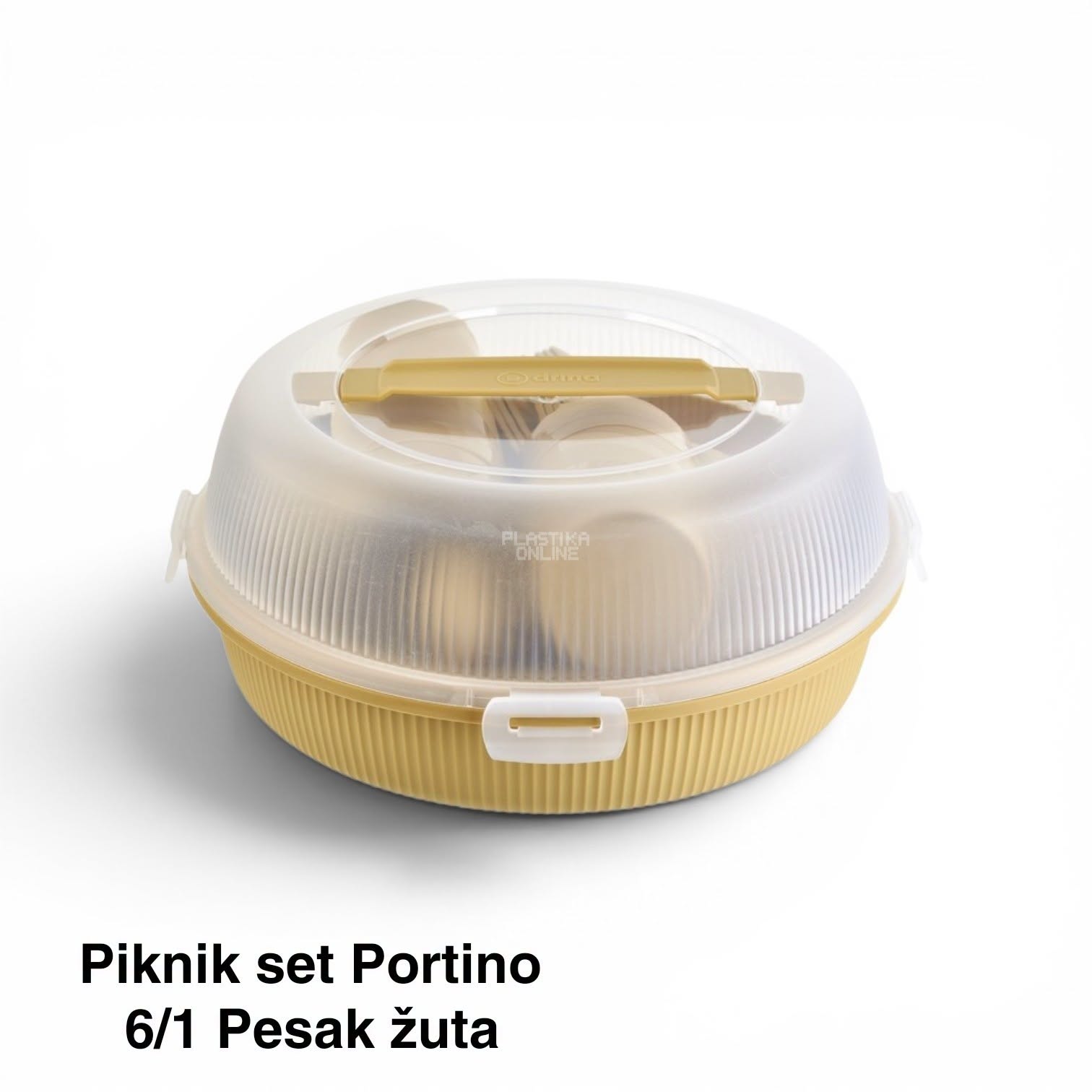 Piknik set Portino 6- pesak žuta